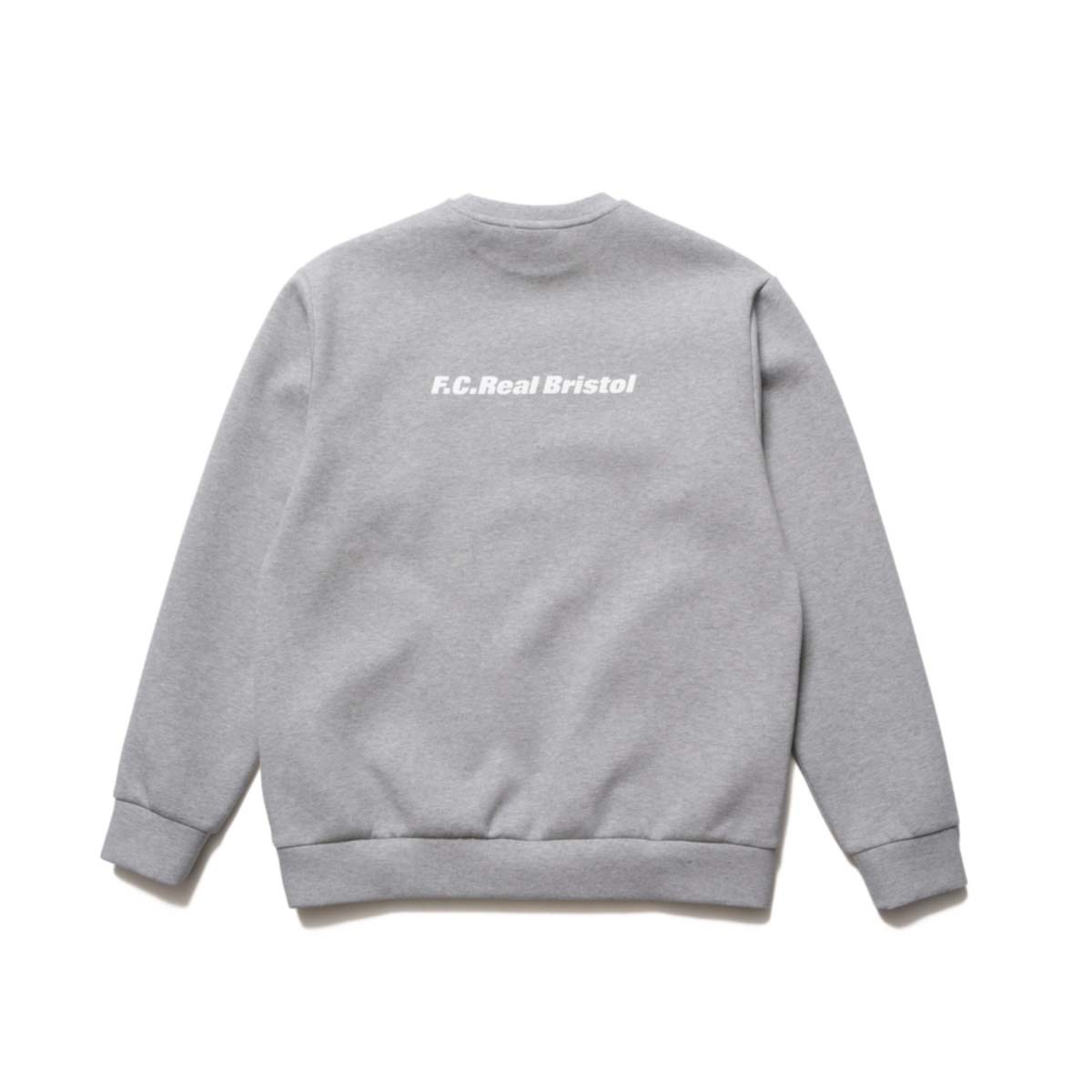 F.C.Real Bristol / TECH SWEAT CREWNECK TOP (Gray) 背面